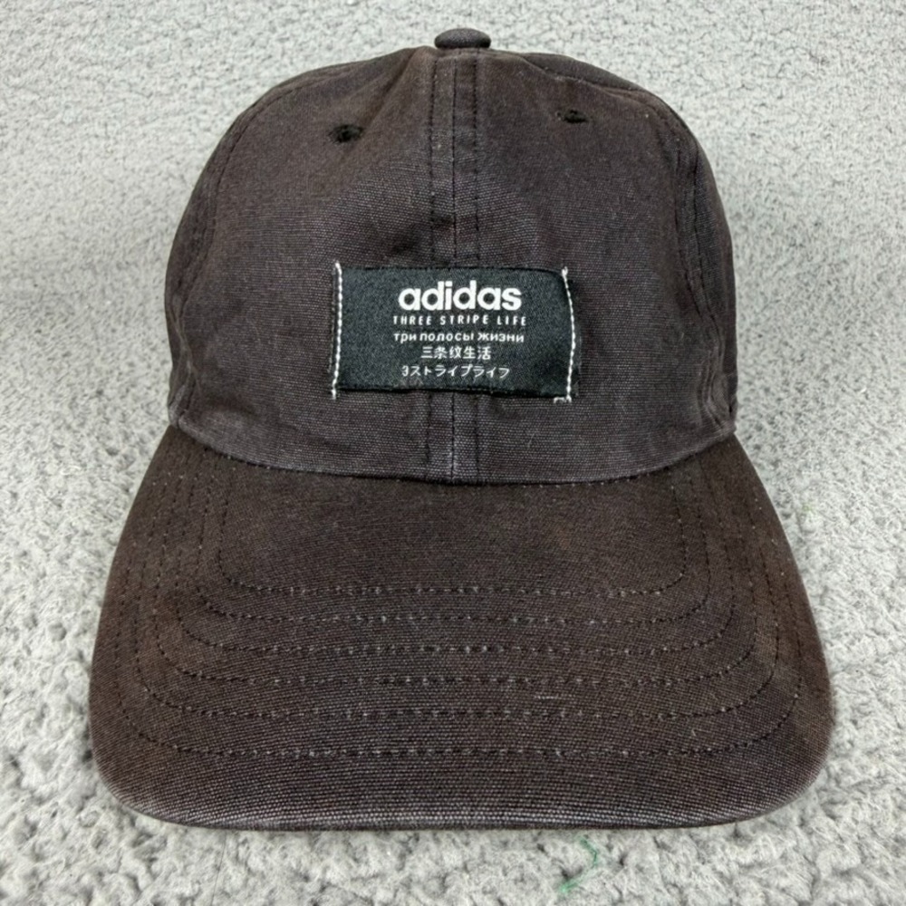 Adidas Aeroready Cap Unisex One Size Strapback Twill Hat Cotton Outdoor Logo